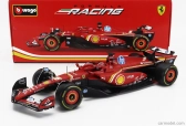 Bburago Ferrari F1  Sf-24 Team Scuderia Ferrari N 16 Season 2024 Charles Leclerc 1:18 Červená Černá