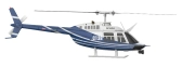 RC vrtulník Jet Ranger C138, modrá