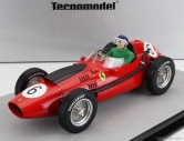 Tecnomodel Ferrari F1 Dino 246 N 6 Marocco Gp Mike Hawthorn (s figúrkou pilota) Majster sveta 1958 1:18 Červená