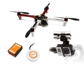 RC dron F450, Naza-M V2, GPS, podvozek, adapter..