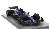 Spark-model Williams F1  Fw45 Team Williams Racing Gulf N 23 Austin Usa Gp 2023 Alexander Albon 1:18 Blue