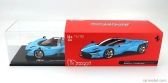 Bburago Ferrari Daytona Sp3 Closed Roof 2022 - Con Vetrina - With Showcase - Exclusive Carmodel 1:18 Střední Modrá