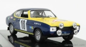 Ixo-models Ford england Capri 2600 Rs N 10 Rally Rajd Polski 1972 W.rohrl 1:43 Modrá Žltá