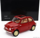 Kyosho Fiat 500 D Cabriolet Open 1960 1:18 Rosso Corallo - Červená