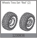 1230836 - Beadlock Wheel Set128*65mm - Red (2)