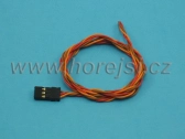 Servokábel 50 cm PVC 0,14 mm2 konektor