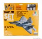 Italeri Lockheed martin F-22a Raptor Vojenské lietadlo 1990 1:72 /