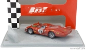 Best-model Alfa romeo Diorama T33.2 Team Autodelta Spa N 39 24h Le Mans 1968 Ignazio Giunti - Giovanni Galli 1:43 Red