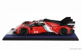 Looksmart Ferrari 499p 3.0l Turbo V6 N 24 Modificata Launch Version 2024 - Con Vetrina - With Showcase 1:18 Červená Bílá Černá