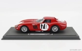 Bbr-models Ferrari 250 Gto Coupe N 170 Tour De France 1964 Annie Soisbault - Nicole Roure - Con Vetrina - With Showcase 1:18 Red