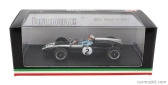 Brumm Cooper F1  T53 N 2 British Gp 1960 B.mclaren - With Driver Figure 1:43 Zelená Bílá