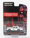 Greenlight Ford usa Crown Victoria Ltd Police 1983 - Terminator 2 Movie 1991 - The Judgment Day - Il Giorno Del Giudizio 1:64 Light Blue Wood