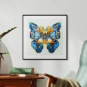 RoboTime Drevené puzzle Motýľ Morpho Helena