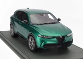 Bbr-models Alfa romeo Tonale Veloce Plug-in Hybrid 2023 - Con Vetrina - With Showcase 1:18 Verde Montreal - Green Met