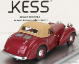 Kess-model Triumph Roadster Closed 1949 1:43 Red Met Beige