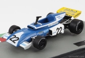 Edicola Eifelland F1 E21 N 22 Sezóna 1972 Rolf Stommelen 1:43 Svetlomodrá Biela Žltá