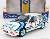 Solido Alfa romeo Alfetta Gtv6 N 15 Rally Des Garrigues 1986 C.rigollet - M.bathelot 1:18 Biela 2 tóny Modrá