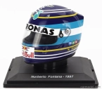 Edicola Prilba F1 Casco - C16 Ferrari N 17 Sezóna 1997 Norberto Fontana 1:5 Modrá Biela Čierna