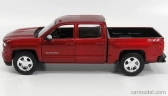 Motor-max Chevrolet Silverado 1500 Lt-z71 Crew Cab Pick-up 2017 1:27 Red Met