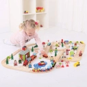Bigjigs Rail Vláčkodráha a autodráha - poškozený obal
