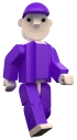SEVÁČEK fiaľový (veľký + malý)