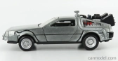 Jada De lorean Time Machine - Back To The Future 1 - Ritorno Al Futuro 1 1:32 Silver