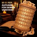 Drevené kryptexové puzzle EscapeWelt