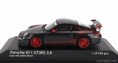 Minichamps Porsche 911 997-2 Gt3 Rs 3.8 Coupe 2009 - Red Wheels 1:43 Grey