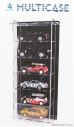 Atlantic Vetrina display box Espositore - For 6 Cars 1/18 Lungh.lenght Cm 36.8 X Largh.width Cm 12.5 X Alt.height Cm 82.5 (altezza Utile Tra I Ripiani Cm 12.0 Inner Height Among Shelves) 1:18 Plastový Displej