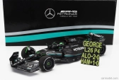 Minichamps Mercedes gp F1 W14 Team Mercedes-amg Petronas Formula One N 63 7th Bahrain Gp With Pit Board 2023 George Russell 1:18 Matt Black