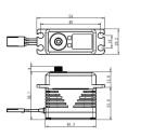 SB-2292SG BRUSHLESS HI VOLT Digitálne servo
