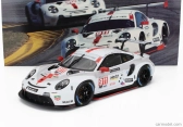 Ixo-models Porsche 911 991-2 Rsr Team Porsche Gt N 912 2nd Gtlm Class 24h Daytona 2020 Earl Bamber - Mathieu Jaminet - Laurens Vanthoor 1:18 Bílá Červená