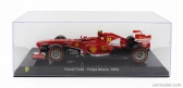 Edicola Ferrari F1  F138 N 4 Season 2013 Felipe Massa - Con Vetrina - With Showcase 1:24 F-1 Červená S Bílou