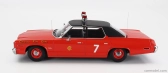 Kk-scale Dodge Monaco N 7 Chicago Fire Engine Department 1974 1:18 Červená čierna