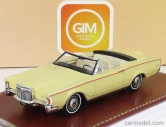 Great-iconic-models Lincoln Continental Mark Iii Convertible 1971 1:43 Žlutá
