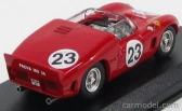 Art-model Ferrari Dino 245sp Spider Team Scuderia Ferrari N 23 24h Le Mans 1961 W.von Trips - R.ginther 1:43 Červená