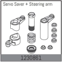 1230861 - Servo Saver/Steering Arms