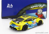 Spark-model Porsche 911 991 Rsr-19 4.2l Team Dempsey Proton Racing N 88 24h Le Mans 2022 F.poordad - M.root - J.heylen 1:64 Žlutá Světle Modrá