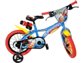 DINO Bikes - Detský bicykel 16" Superman