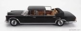 Mercedes Benz S-class 600 Pullman (w100) Landaulet Semiconvertible 1964 1:18 Black