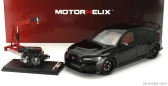 Motorhelix Honda Civic Type-r (fl5) s motorom a príslušenstvom 2020 1:18 Black Pearl