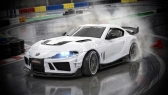Toyota Supra Drift/Race 1:43 4WD RTR white