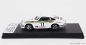 Trofeu Porsche 911 Carrera Rs (nočná verzia) N 11 Rally Portugal 1976 Antonio Borges - Joao Anjos 1:43 Biela