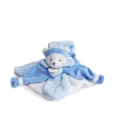 Doudou Dárková sada - plyšový usínáček modrý medvídek 24 cm