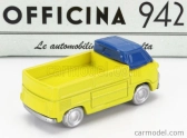 Officina-942 Fiat 600m Camioncino Coriasco 1956 1:76 žlto-modrá