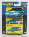 Mattel hot wheels Subaru Svx Coupe 1995 1:64 Light Blue White