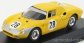 Najlepší model Ferrari 250 Lm N 28 1000km Parigi 1966 Gosselin - Noblet 1:43 Yellow