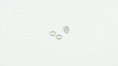 SWORKz dištančné hliníkové ložiská 5 x 7 x 1 mm, 4 ks