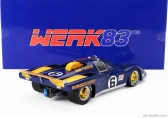 Werk83 Ferrari 512m 5.0l V12 Team Penske Sunoco N 6 3rd 24h Daytona 1971 Mark Donohue - David Hobbs 1:18 Modrá Žlutá