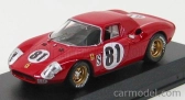 Najlepší model Ferrari 250lm N 81 Daytona 1968 Piper - Gregory 1:43 Red